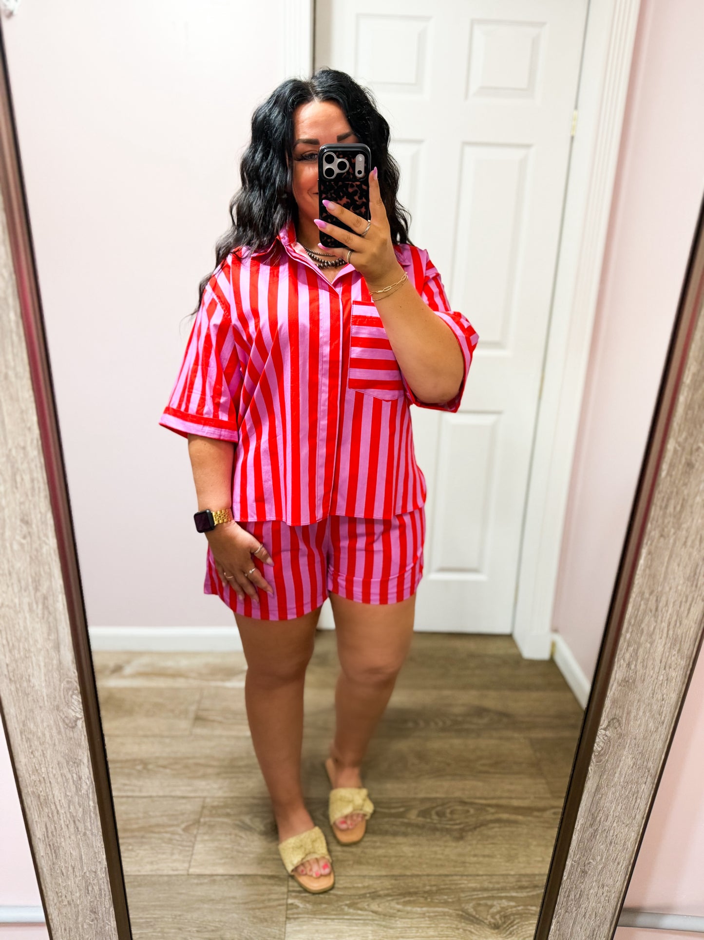 Summer Chic Striped Set