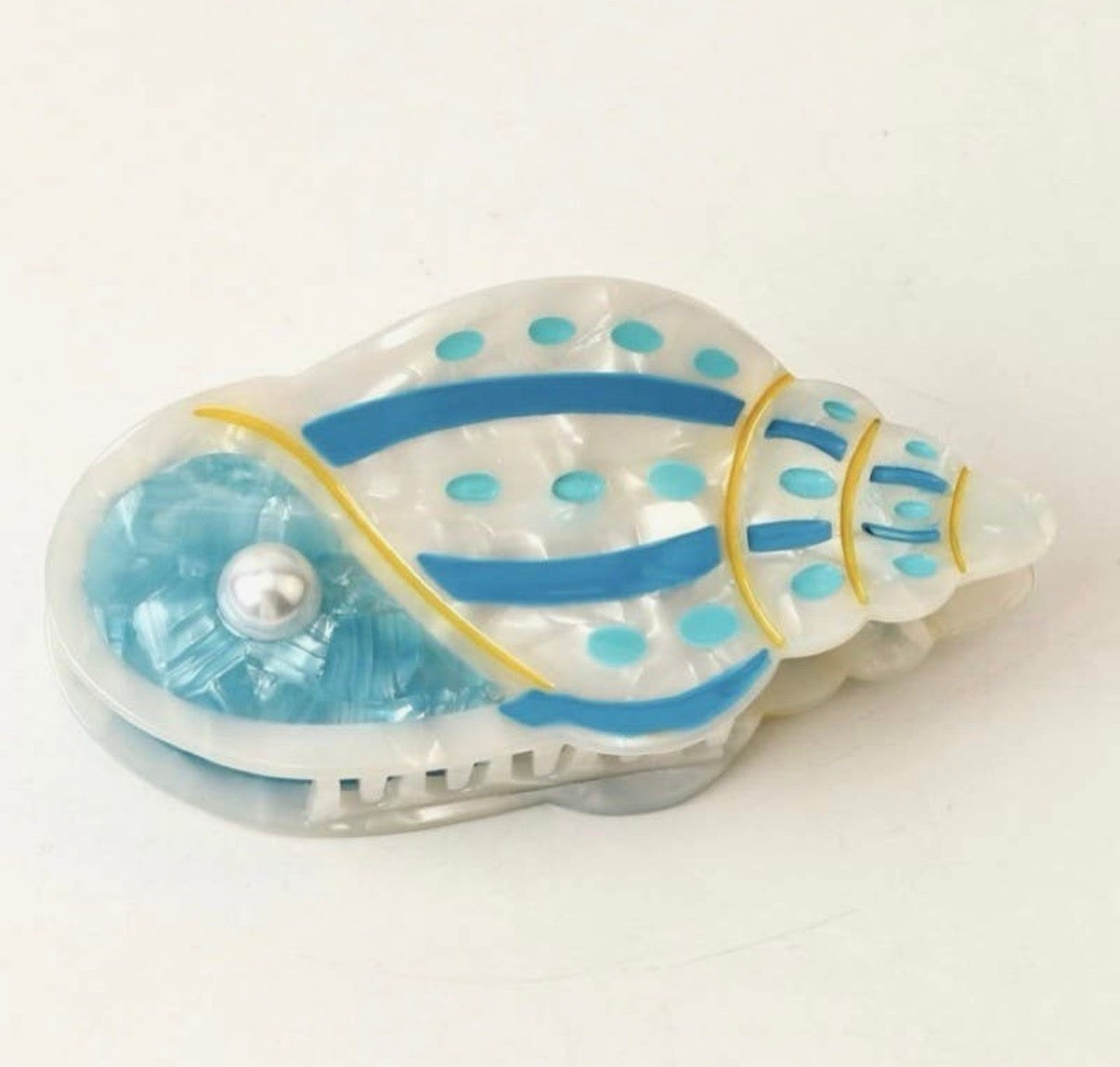 Conch Seashell Claw Clip