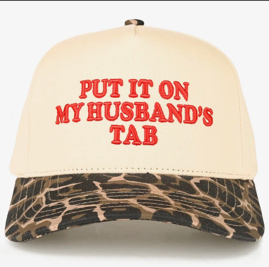 Husband’s Tab Canvas Hat