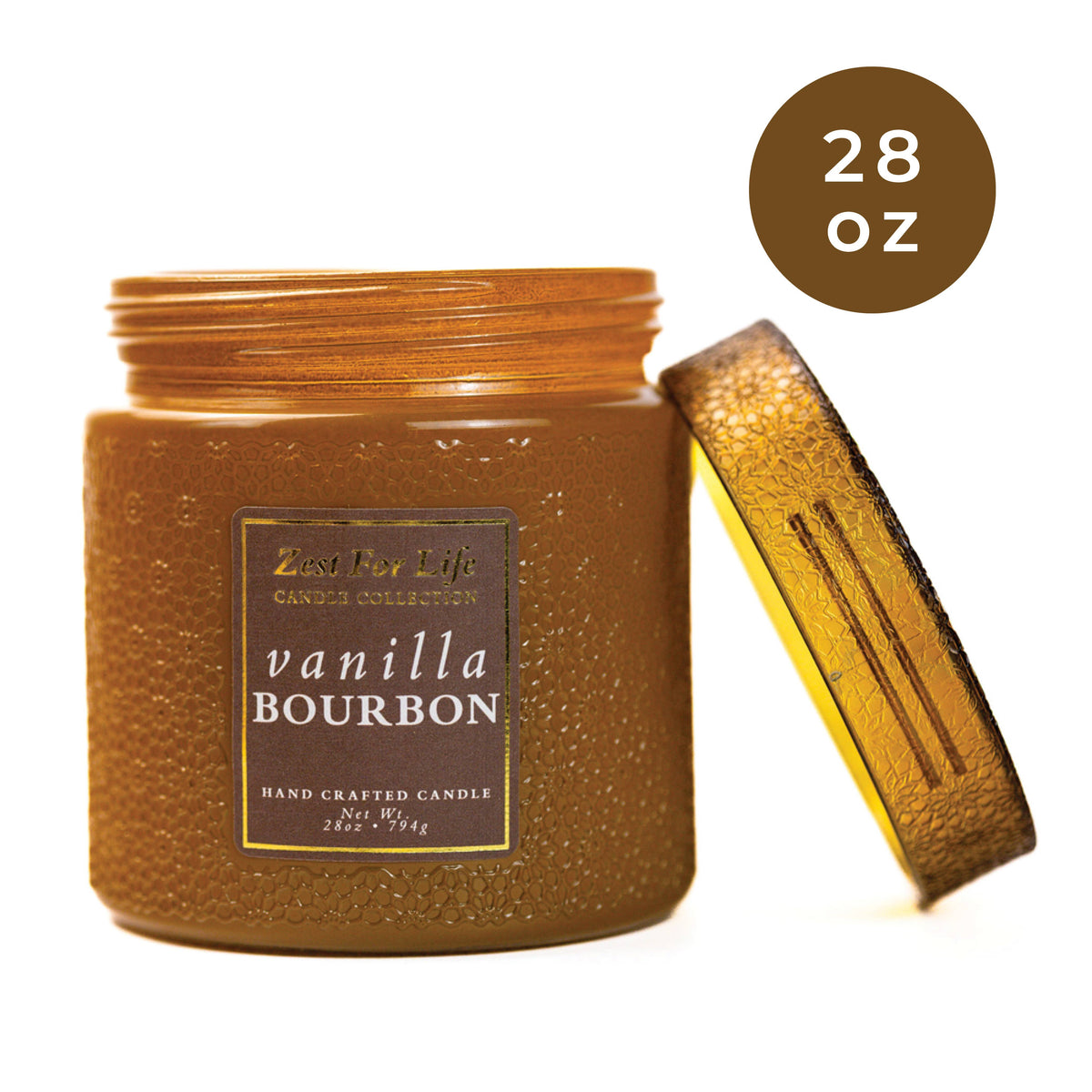 Vanilla Bourbon – 28oz Luxury Candle