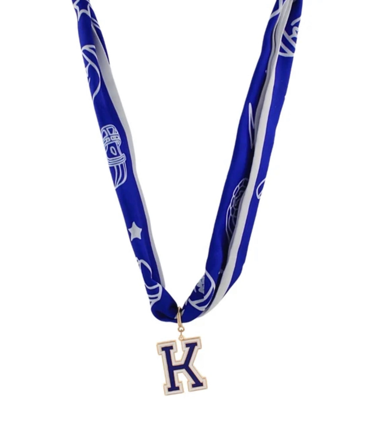 Game Day Scarf Necklace