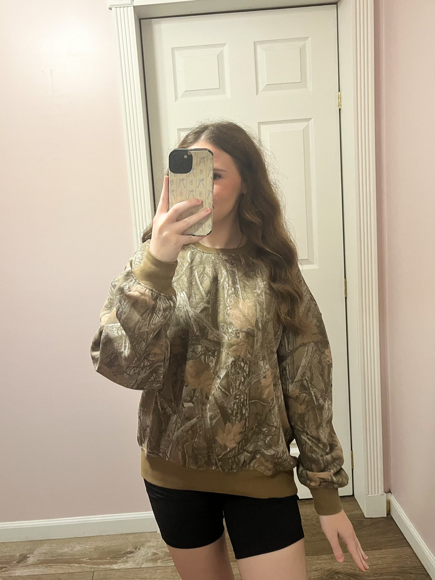 In Plain Sight Camo Crewneck