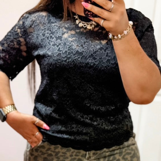 Madelyn Lace Top