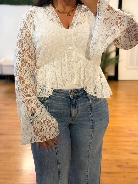 Gonna Lose You Lace Top