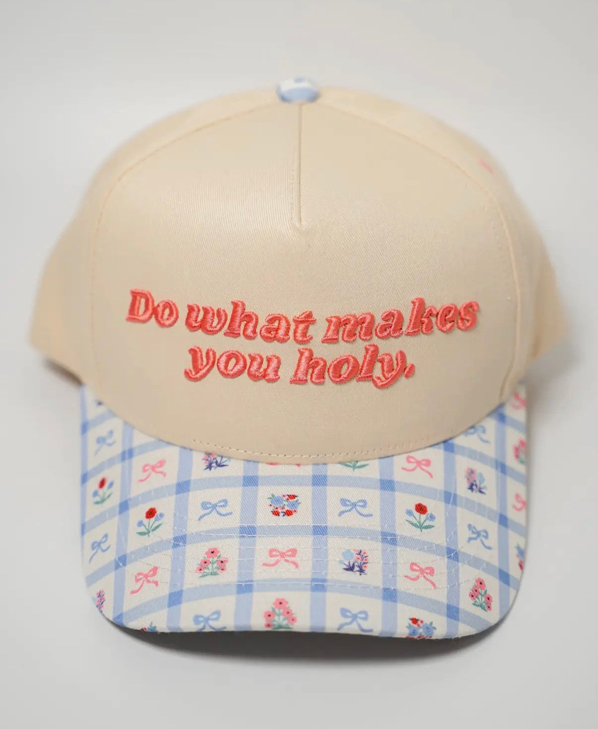 Makes You Holy Canvas Hat