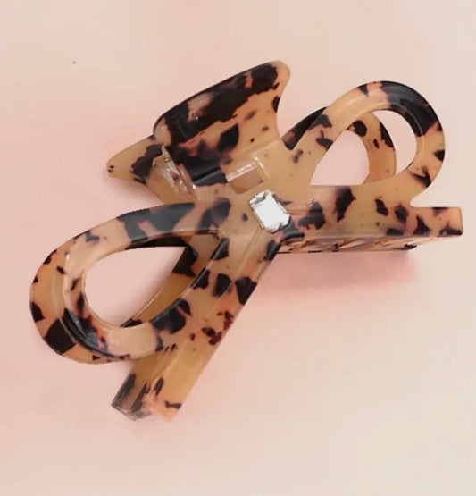 Large Speckled Claw Clip
