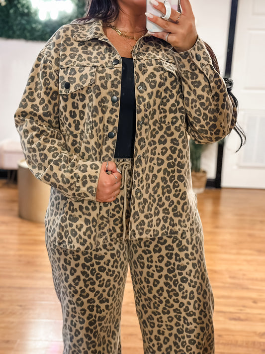 Leopard Print Shacket