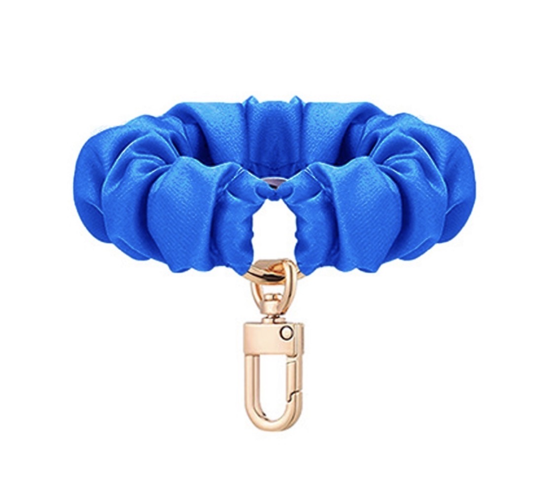 Scrunchie Keychain Wristlet
