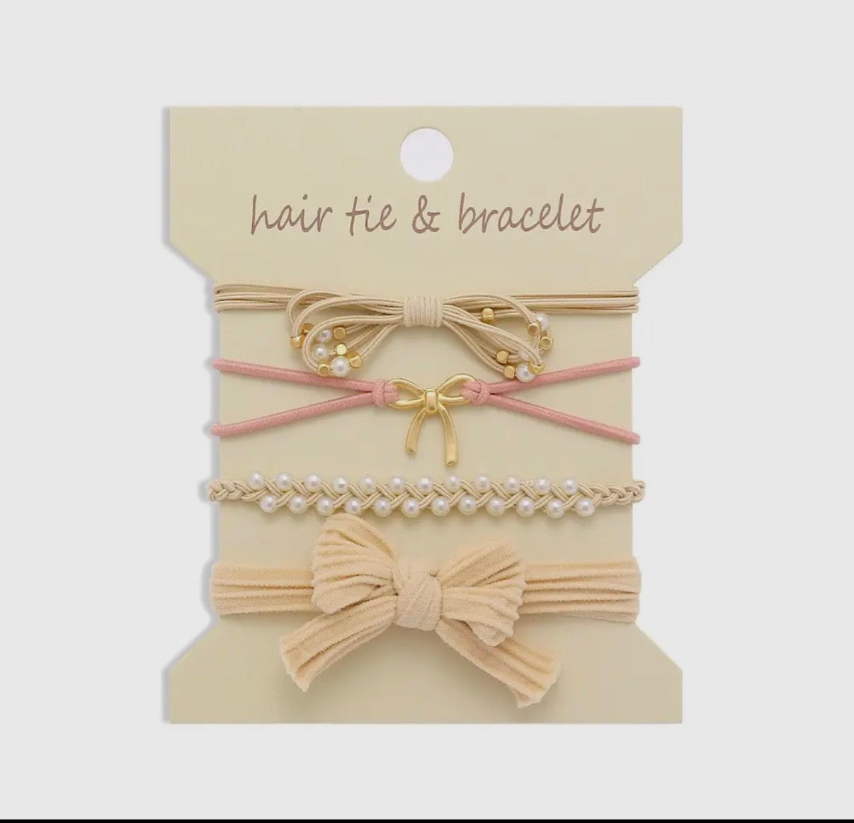 Boho Bracelet Hair Ties