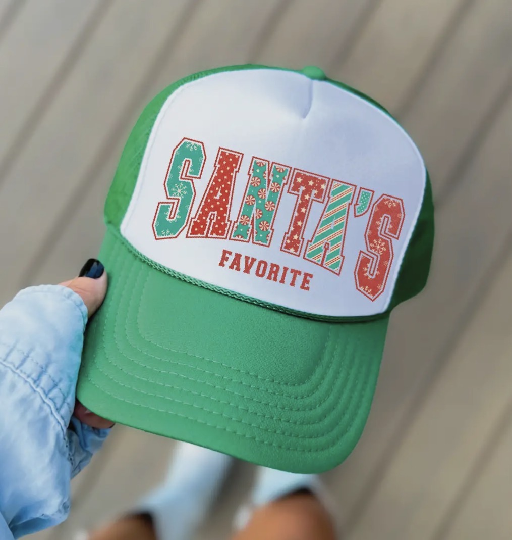 Santa’s Favorite Trucker Hat