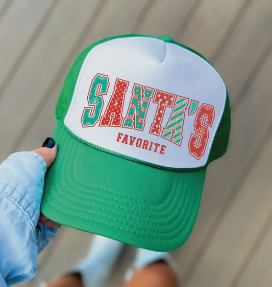 Santa’s Favorite Trucker Hat