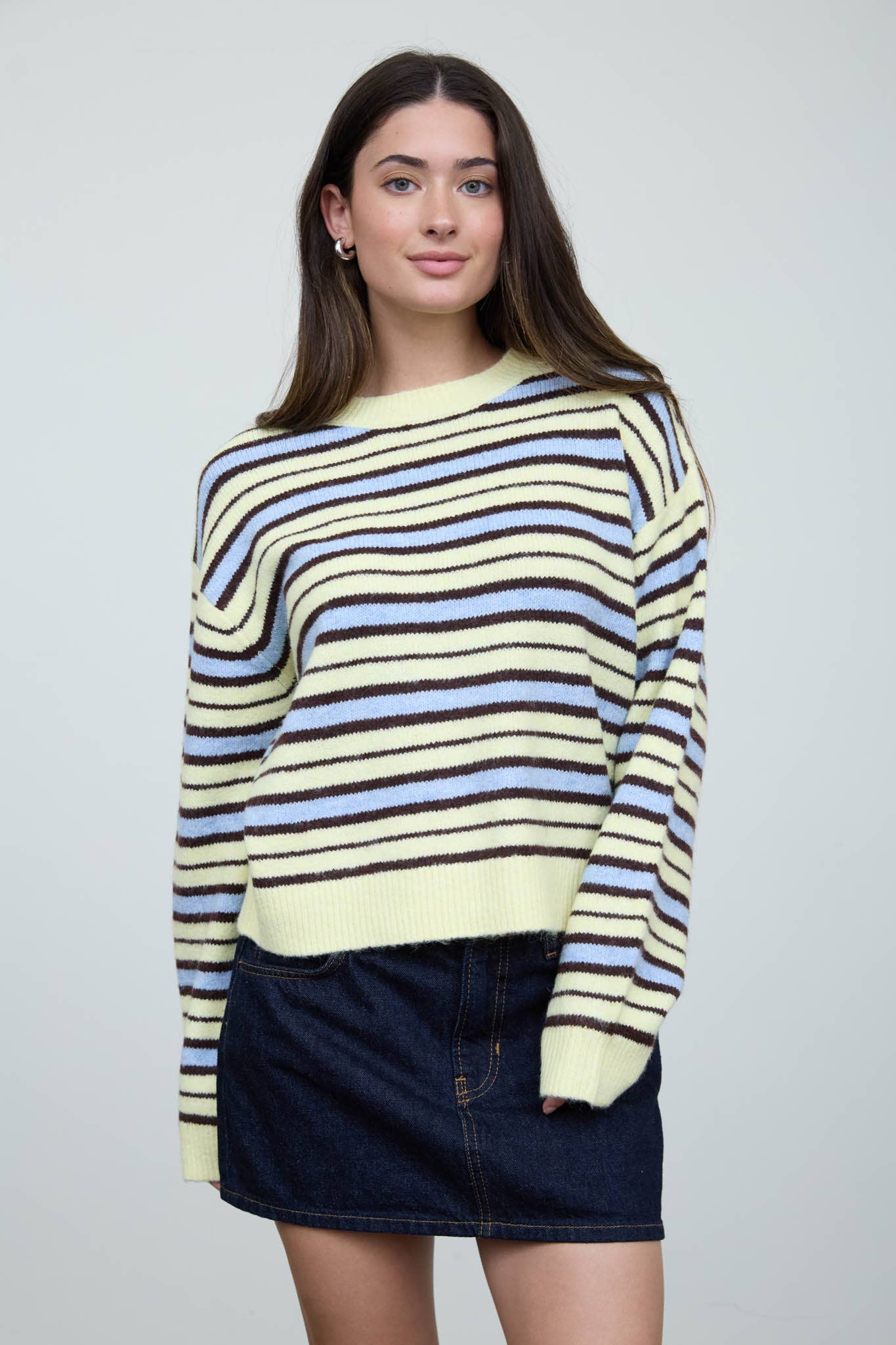 Trace the Lines Stripe Sweater