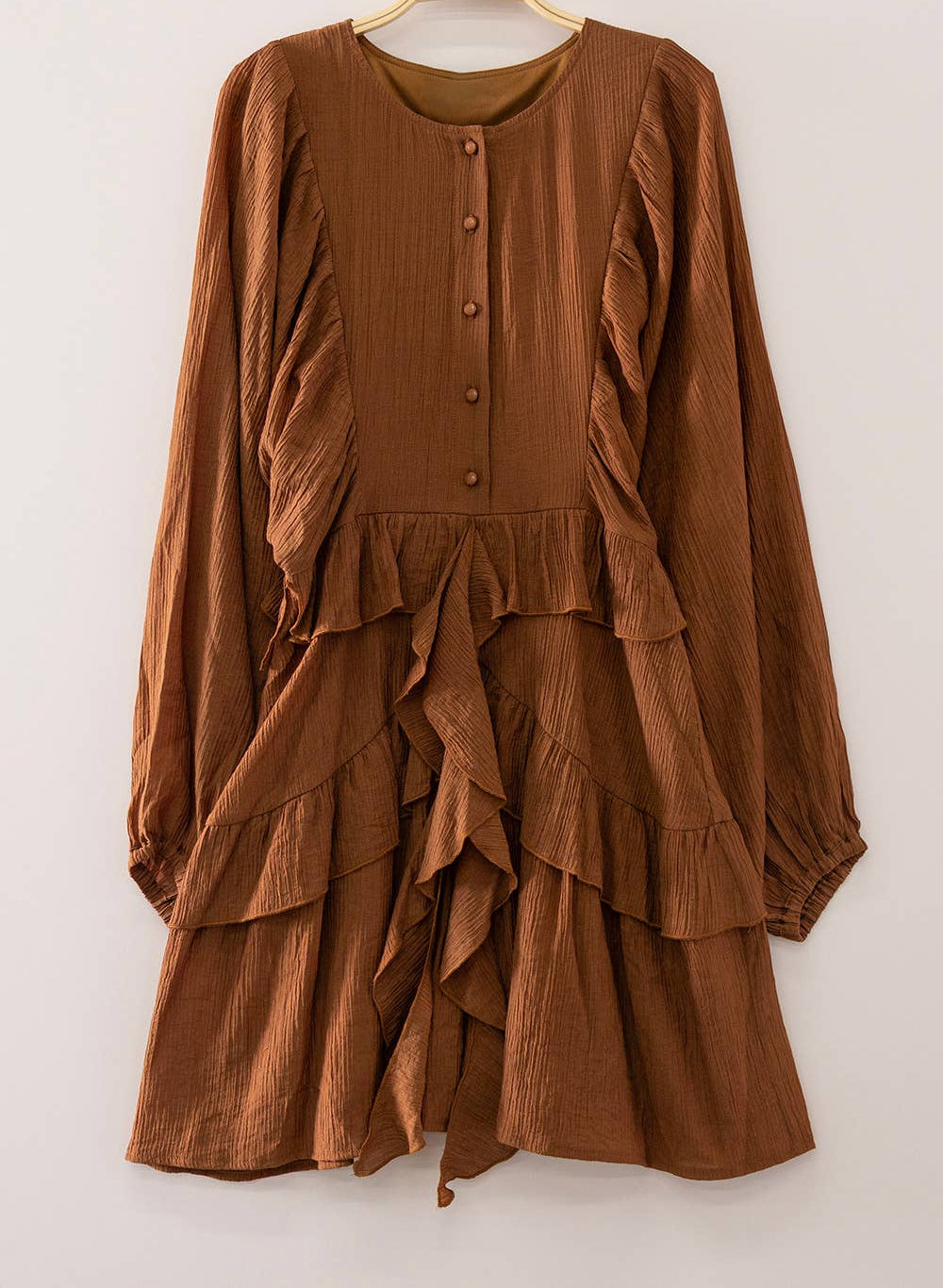 Grace Ruffle Tiered Mini Dress
