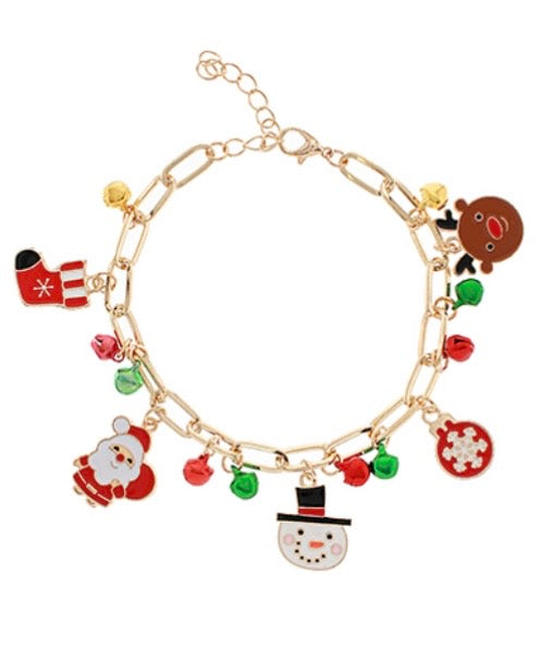Christmas Charm Bracelet
