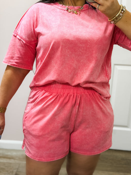 Easy Weekend Set, Fuchsia