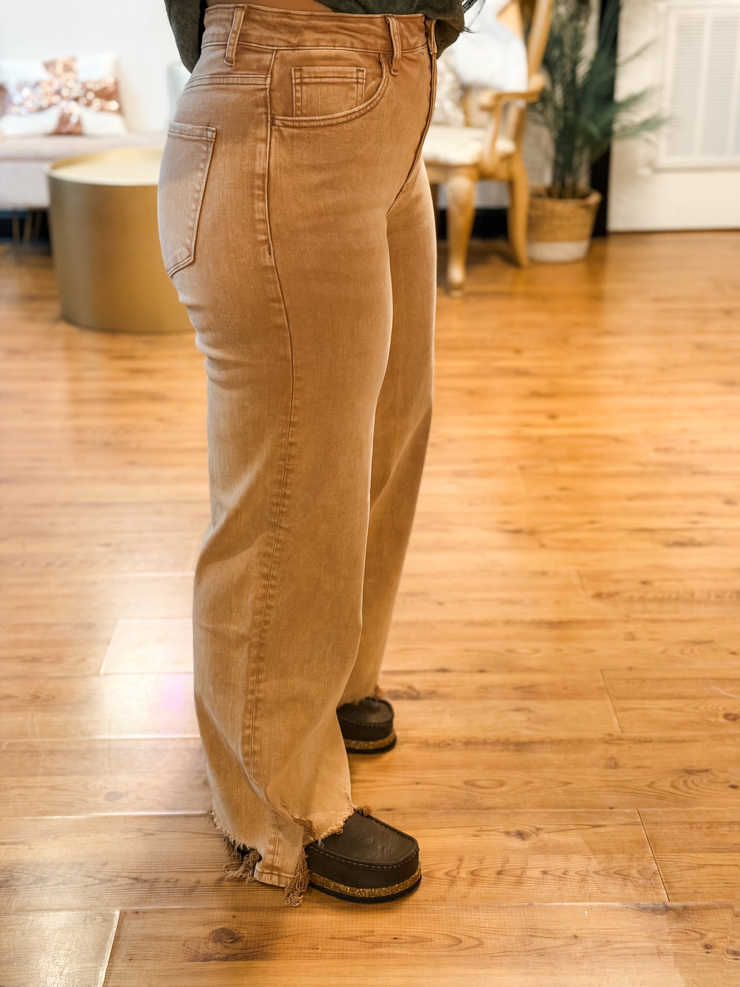 Vanna Distressed Hem Jeans