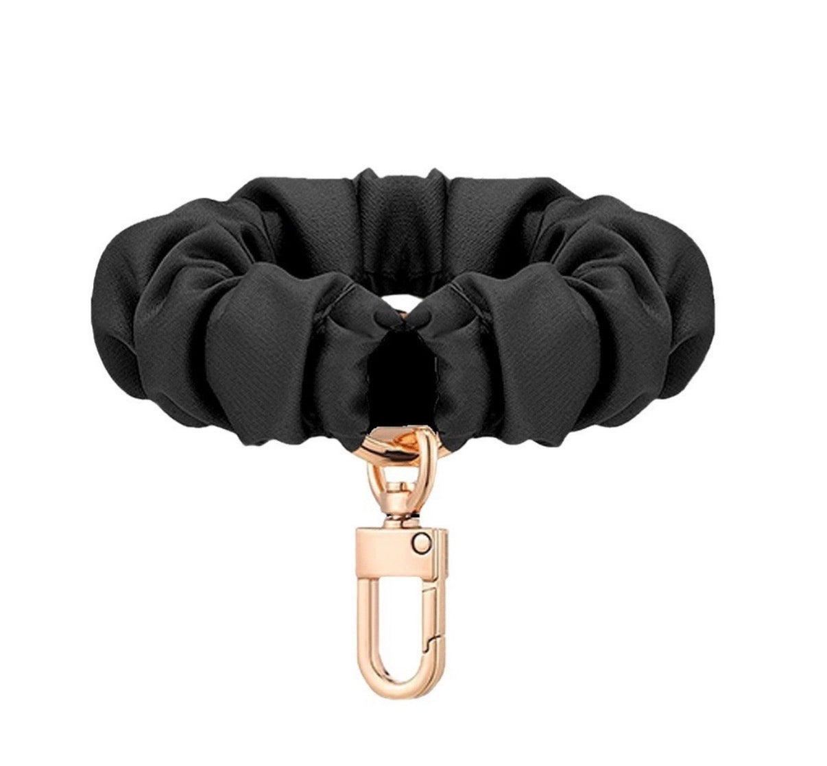 Scrunchie Keychain Wristlet