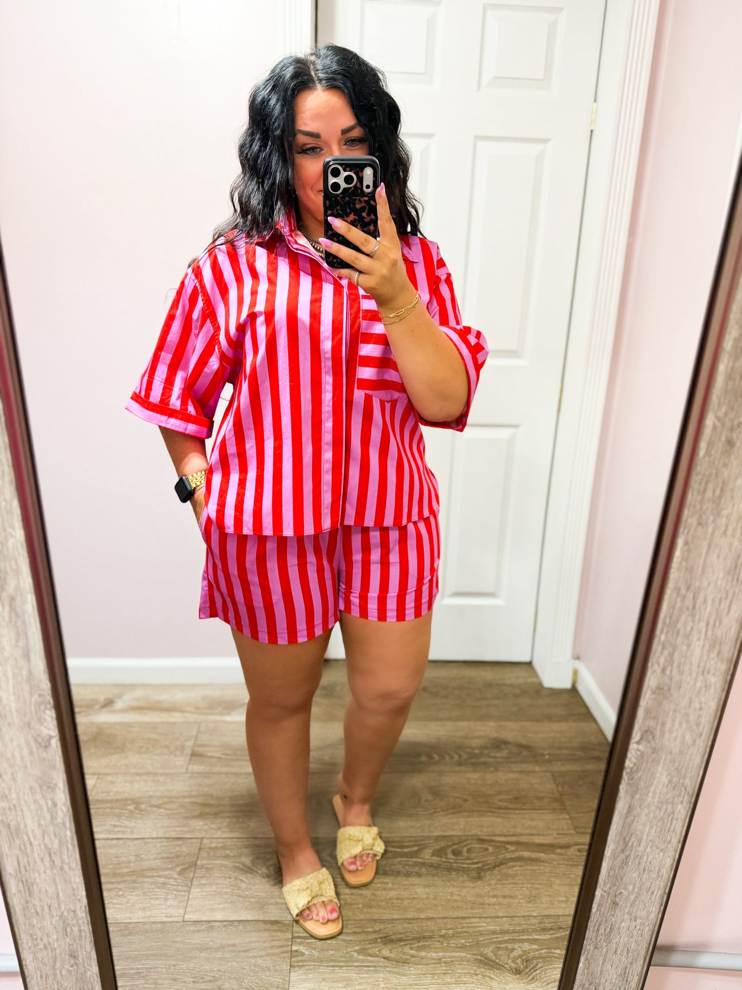 Summer Chic Striped Set