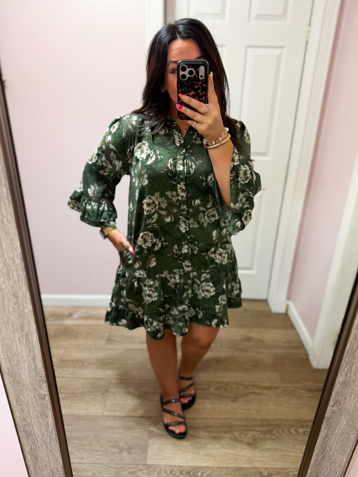 Seasonal Breeze Floral Dress