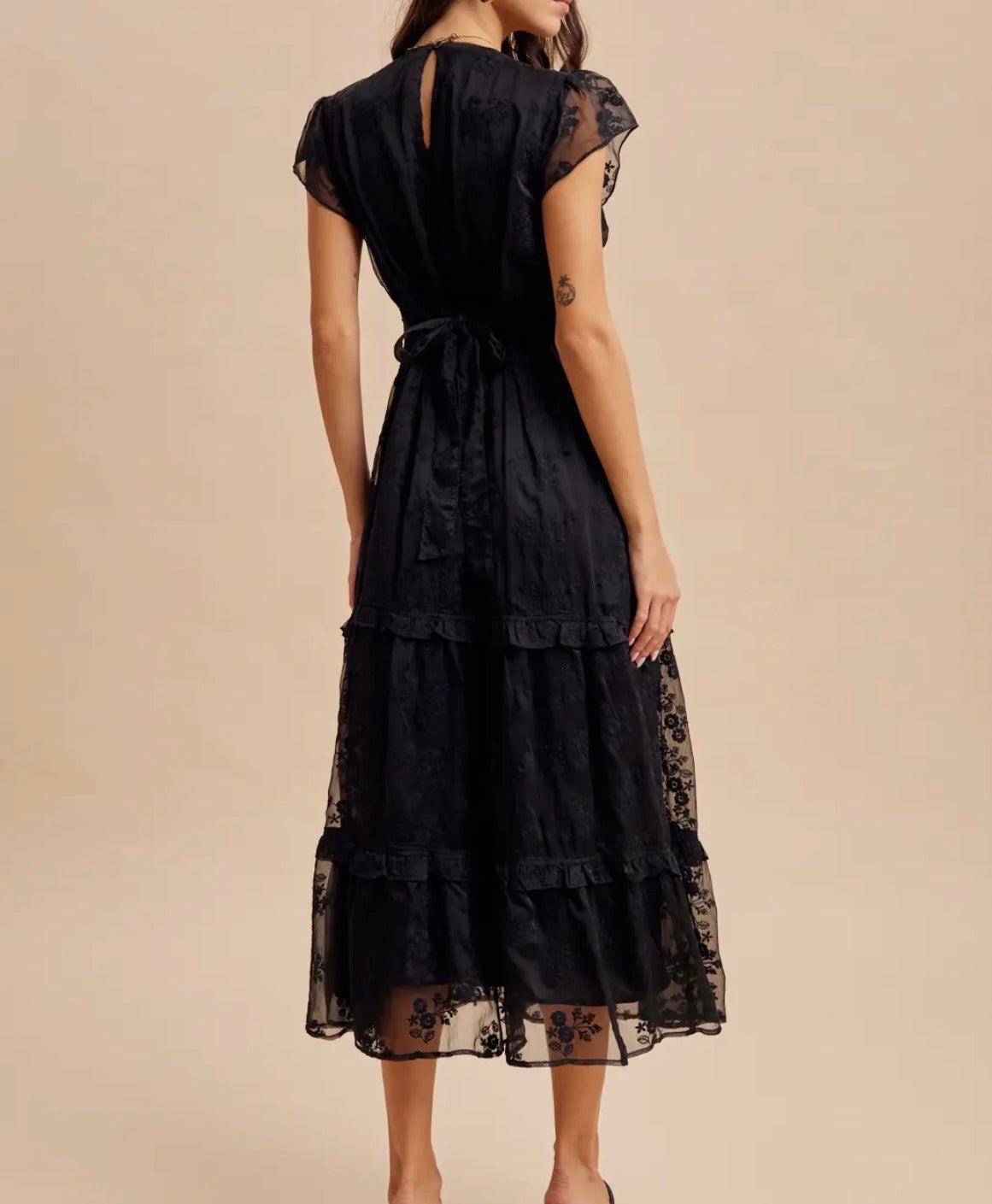 Understated Details Maxi Dress