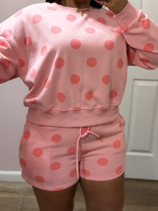 Sweet Simplicity Polka Dot Shorts