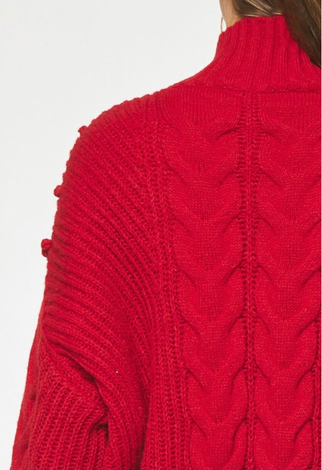 See You Soon Sweater, Red