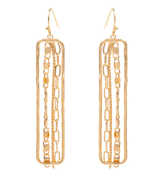 Multi-Chain Detailed Earrings