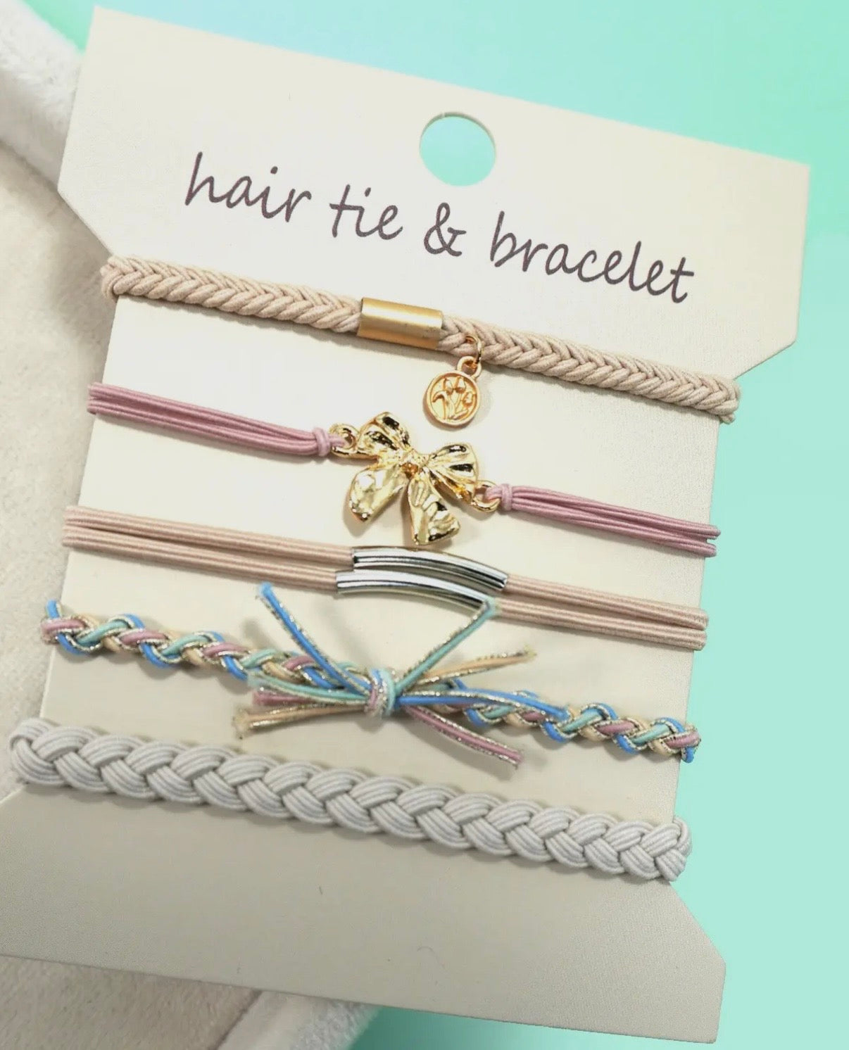 Boho Bracelet Hair Ties