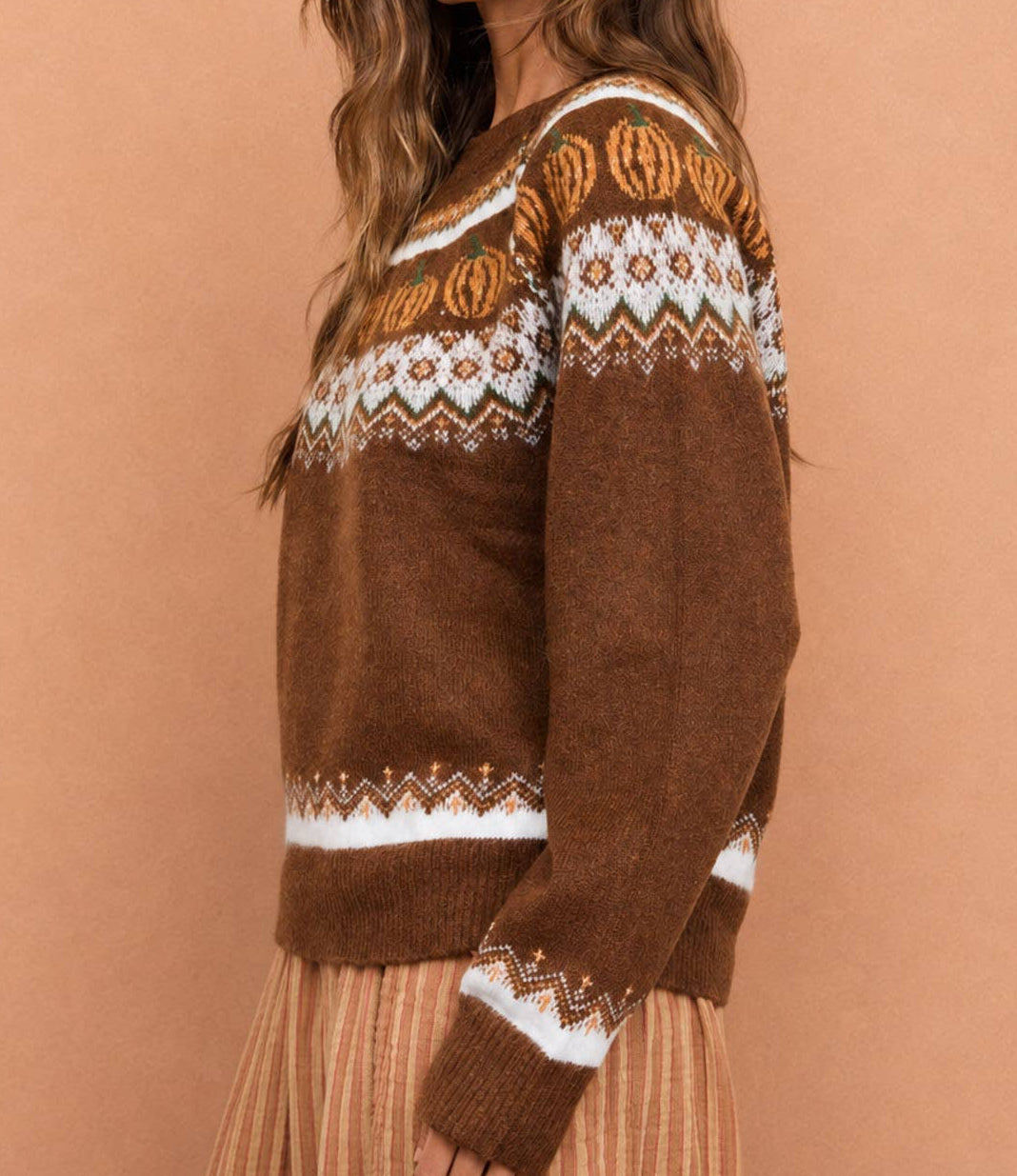 Fall Season Faire Isle Sweater