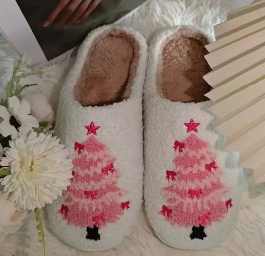 Christmas Tree Slippers