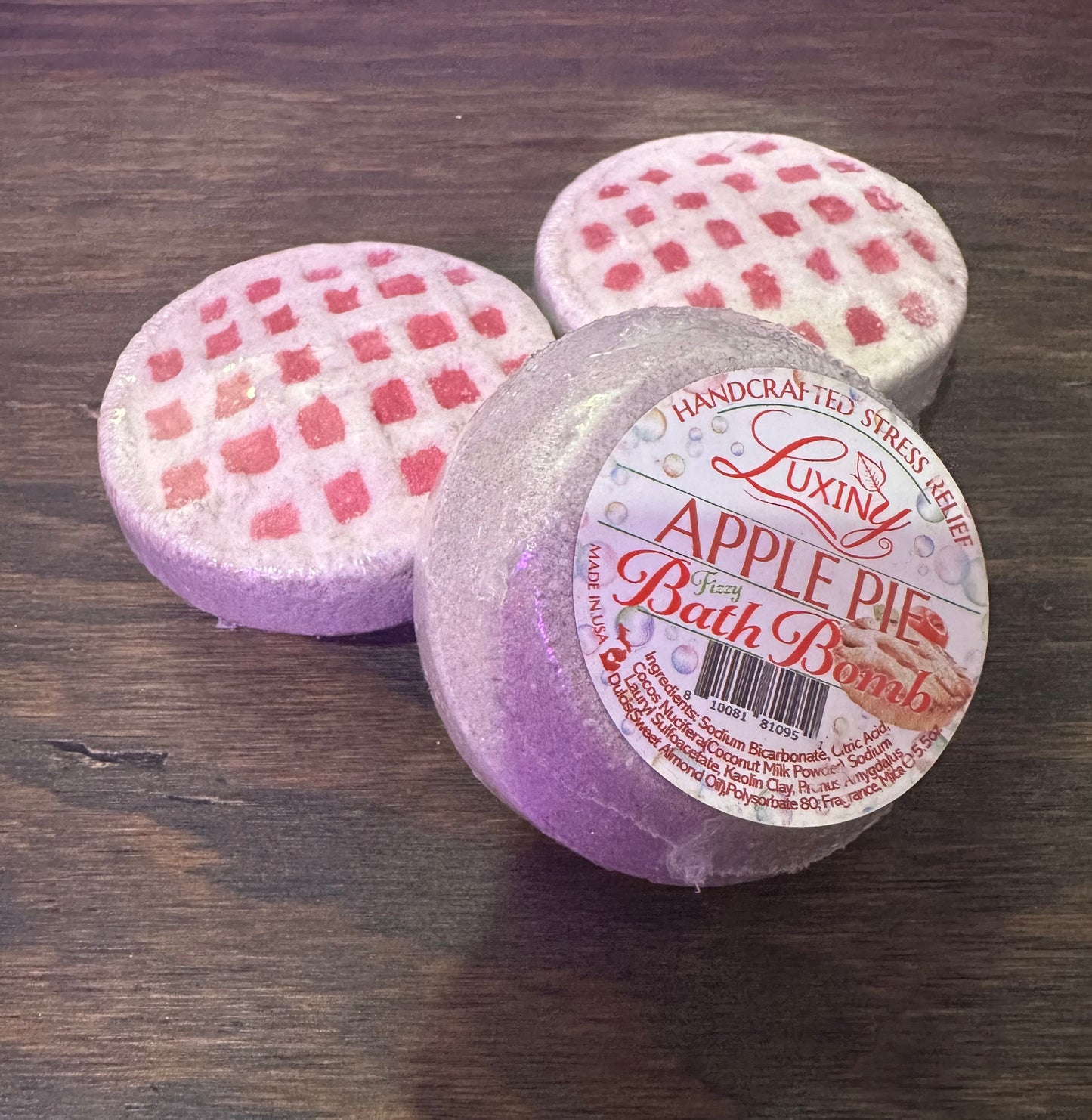 Pie Shaped Bath Bomb