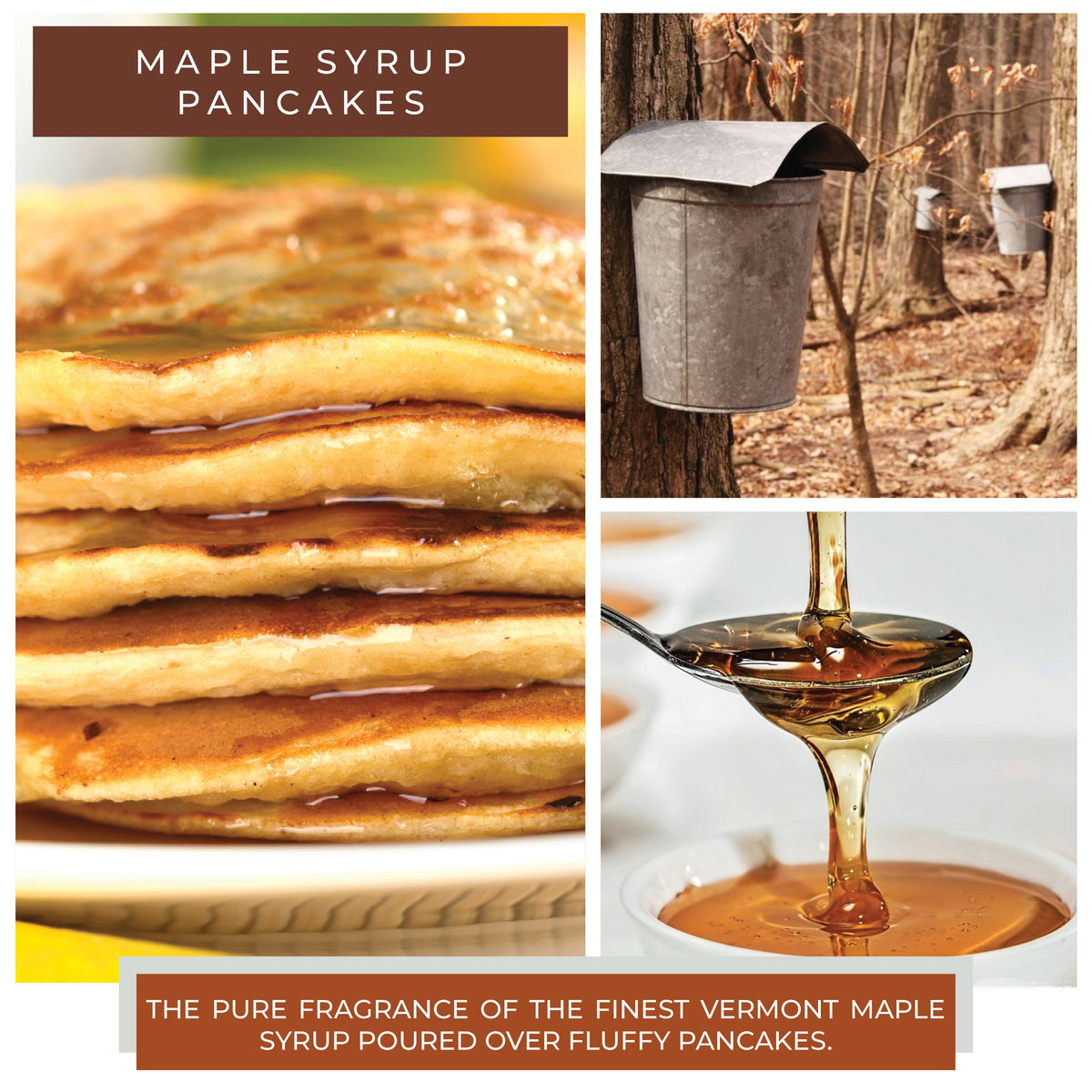 Maple Syrup Pancakes Scented Wax Melts