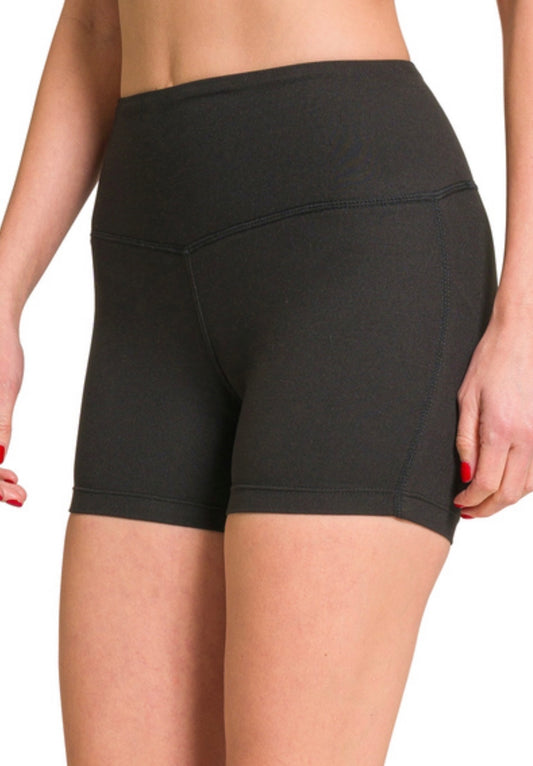 On the Go Biker Shorts