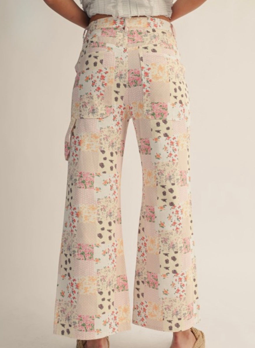 Mix It Up Patchwork Pants