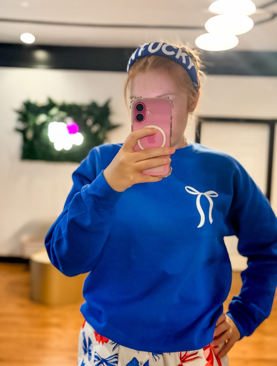 We Wear Blue Crewneck