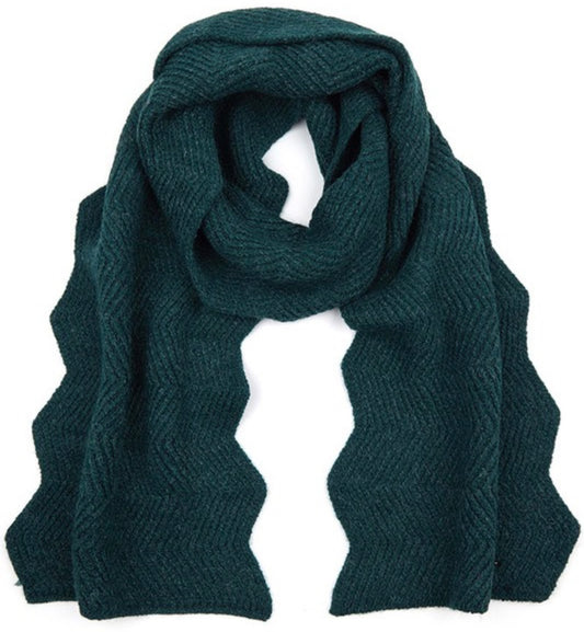 C.C Chevron Knit Pattern Scarf