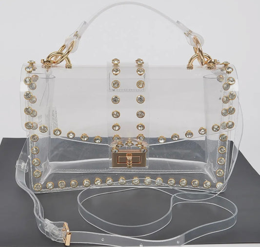 Crystal Clarity Crossbody Purse