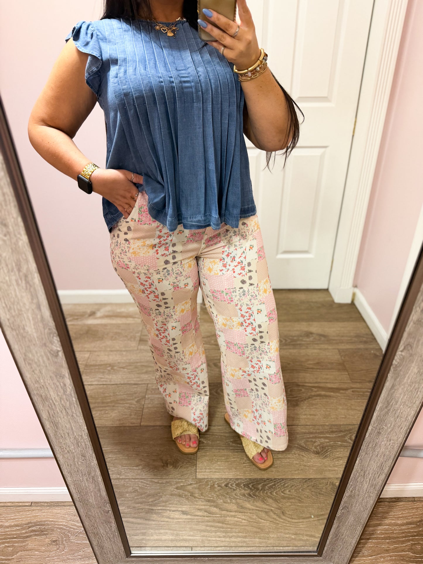 Mix It Up Patchwork Pants