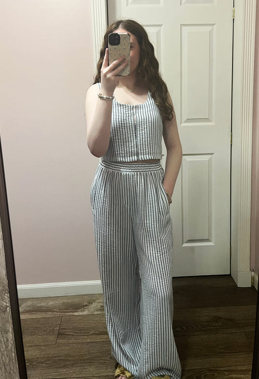 Chic Paradise Striped Set