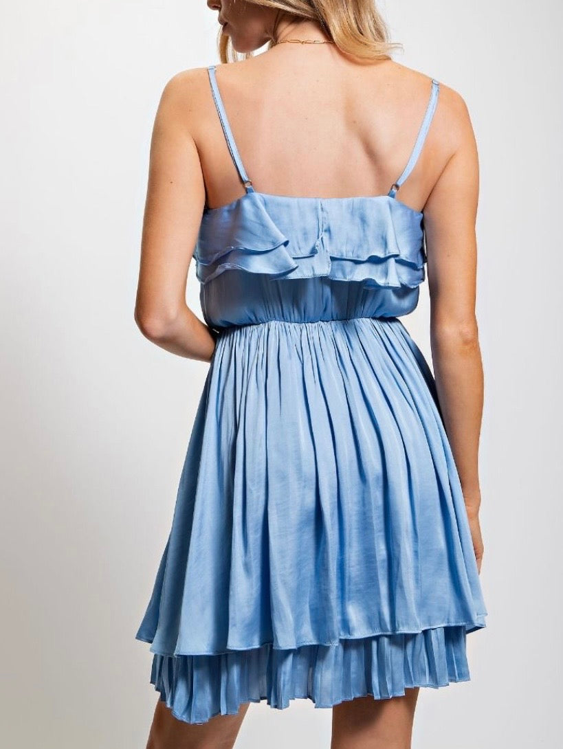 Let’s Escape Ruffle Dress