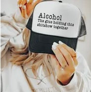 Alcohol Definition Trucker Hat