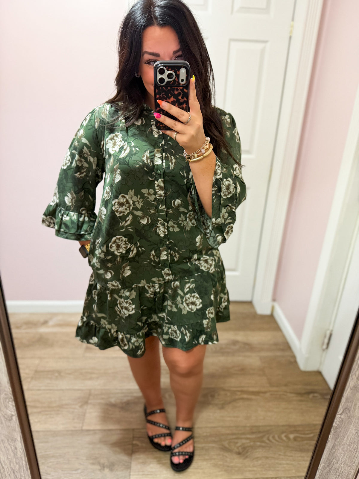 Seasonal Breeze Floral Dress