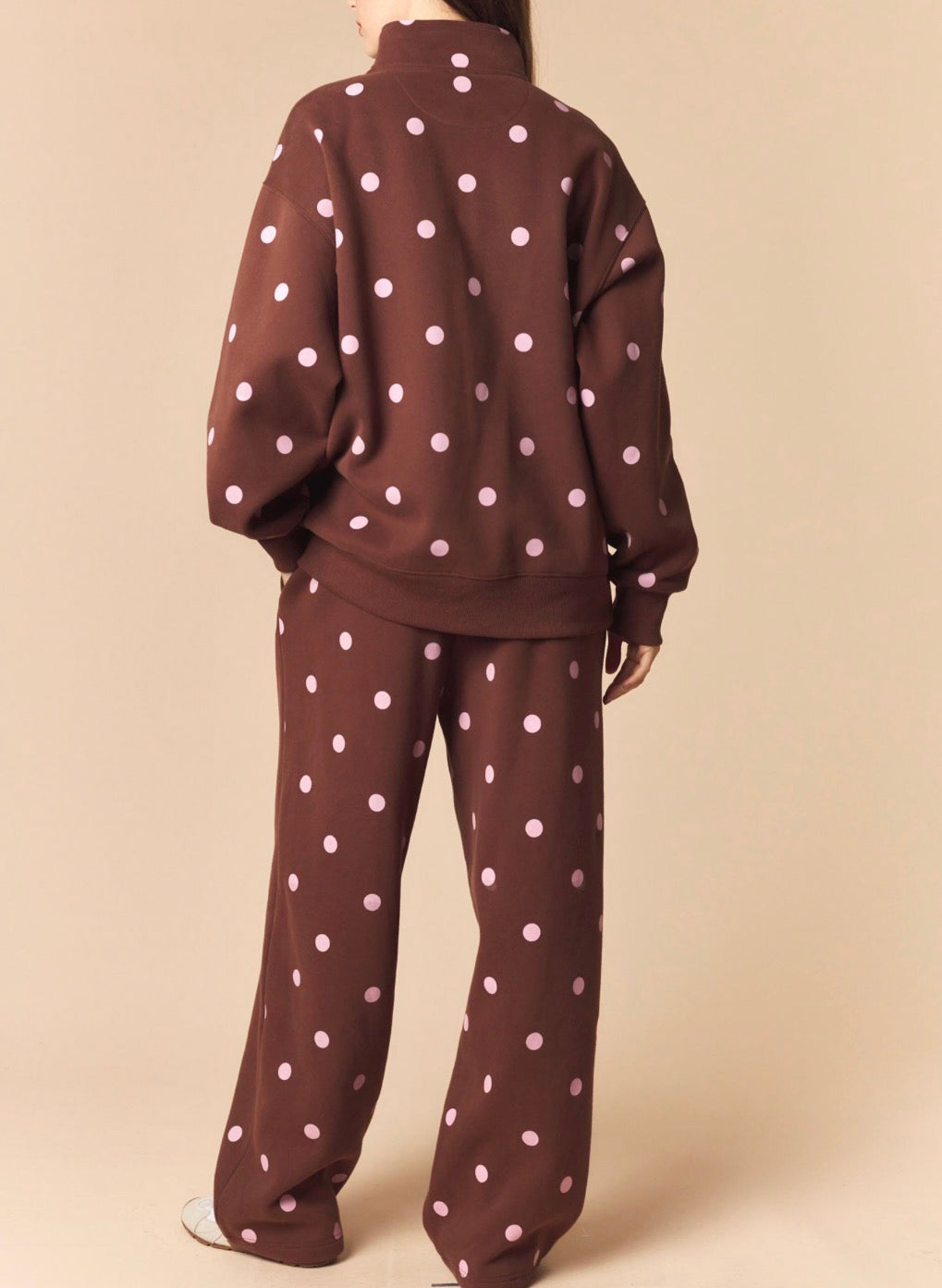 Morning Chill Polka Dot Set