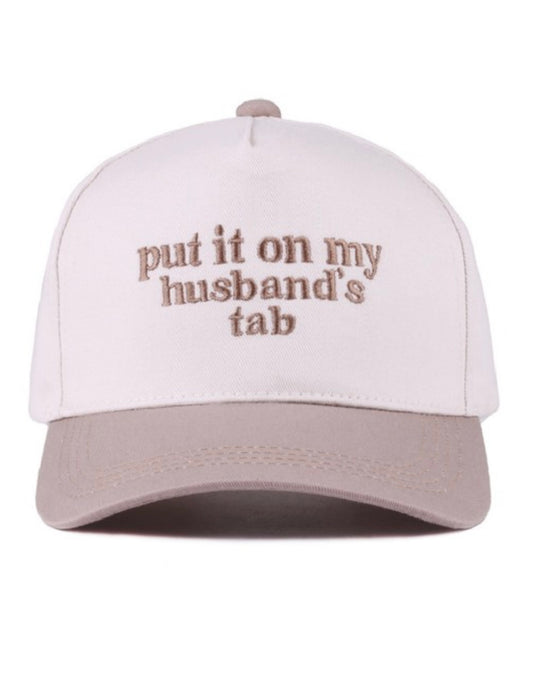 Husband’s Tab Baseball Hat