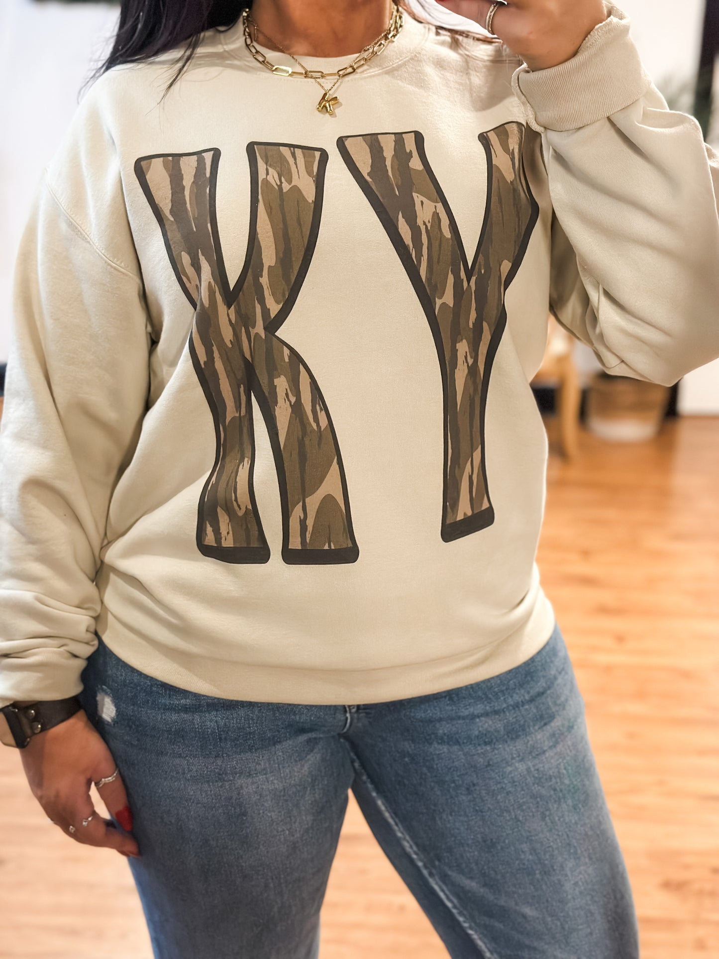 Camo KY Sweatshirt
