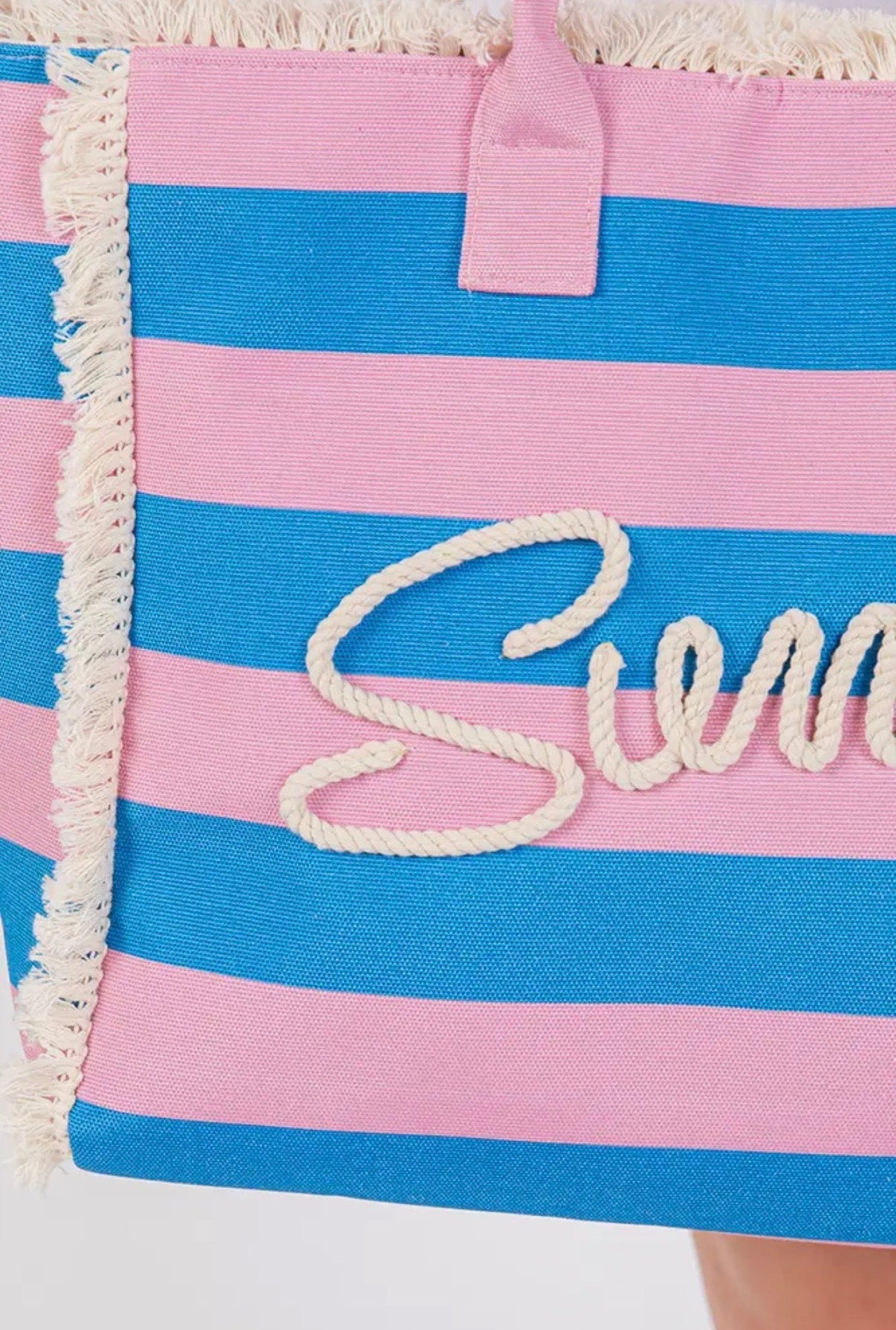 “Summer” Rope Tote