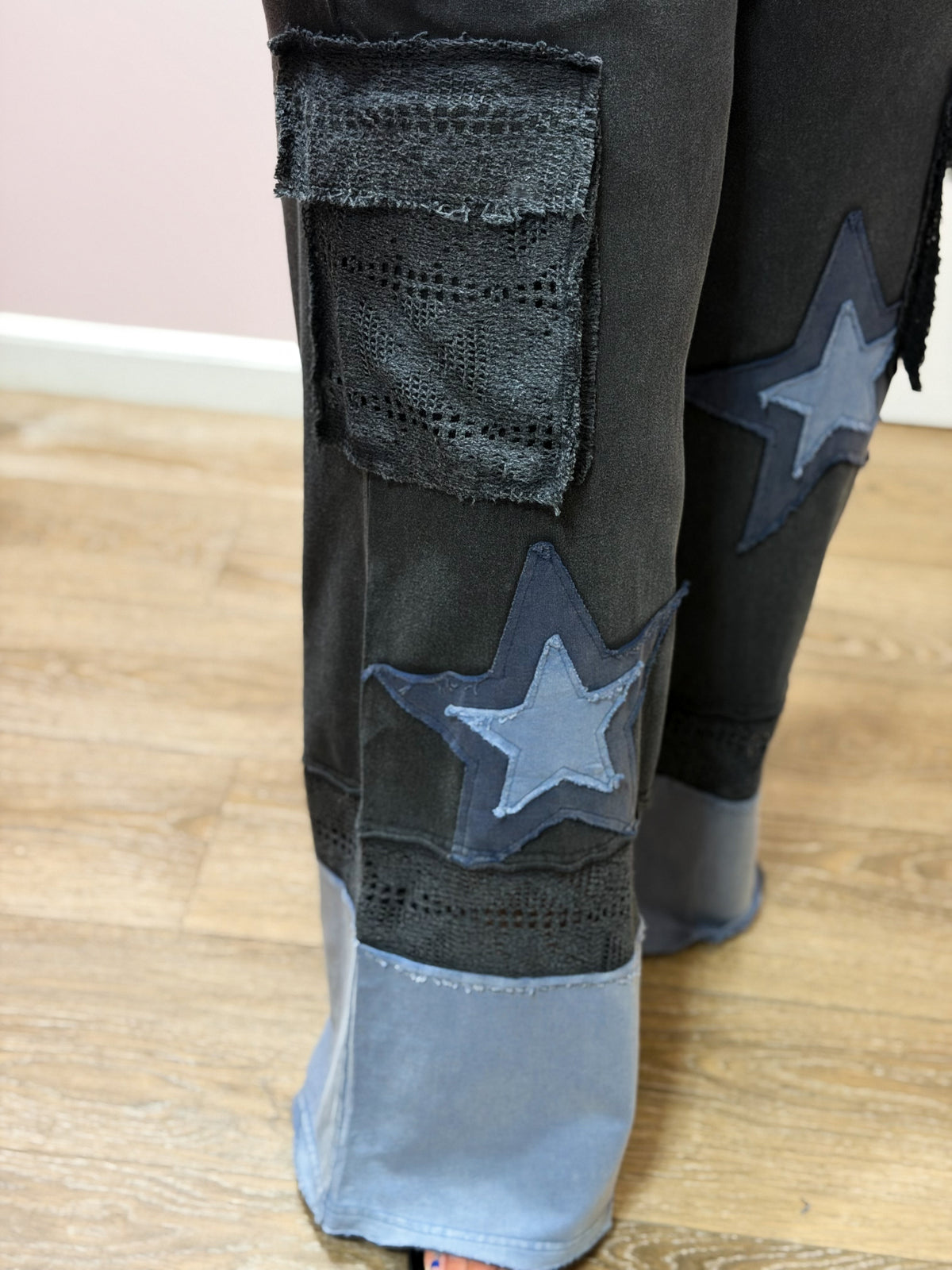 Days End Star Patch Pants