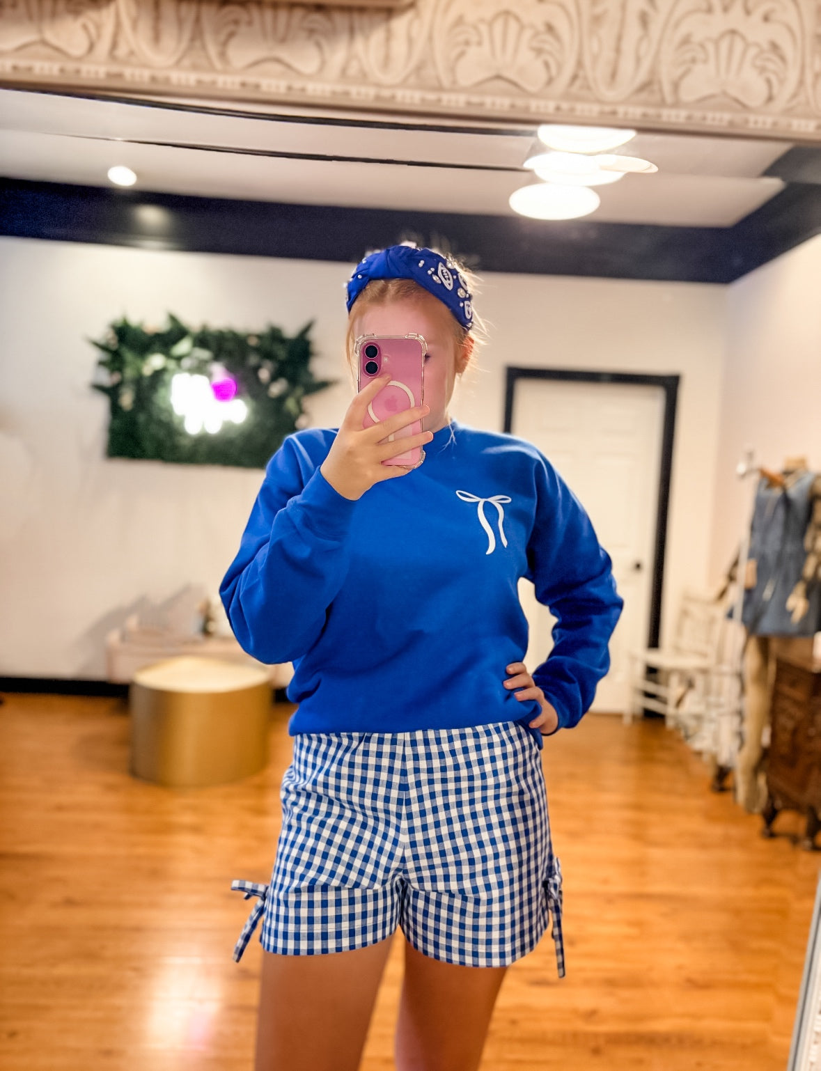 We Wear Blue Crewneck