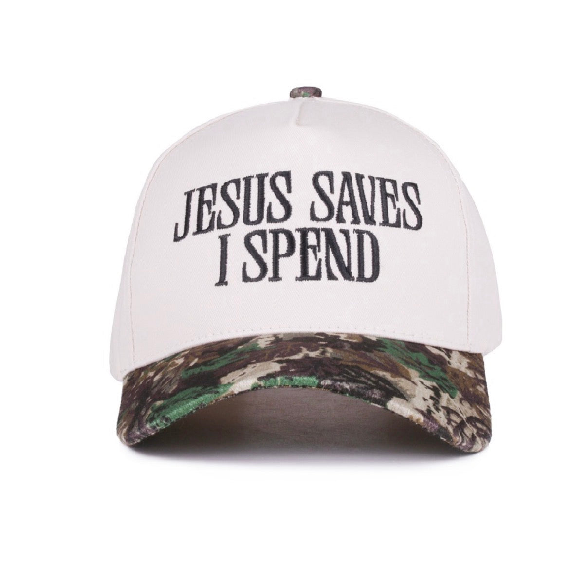 Jesus Saves Canvas Hat