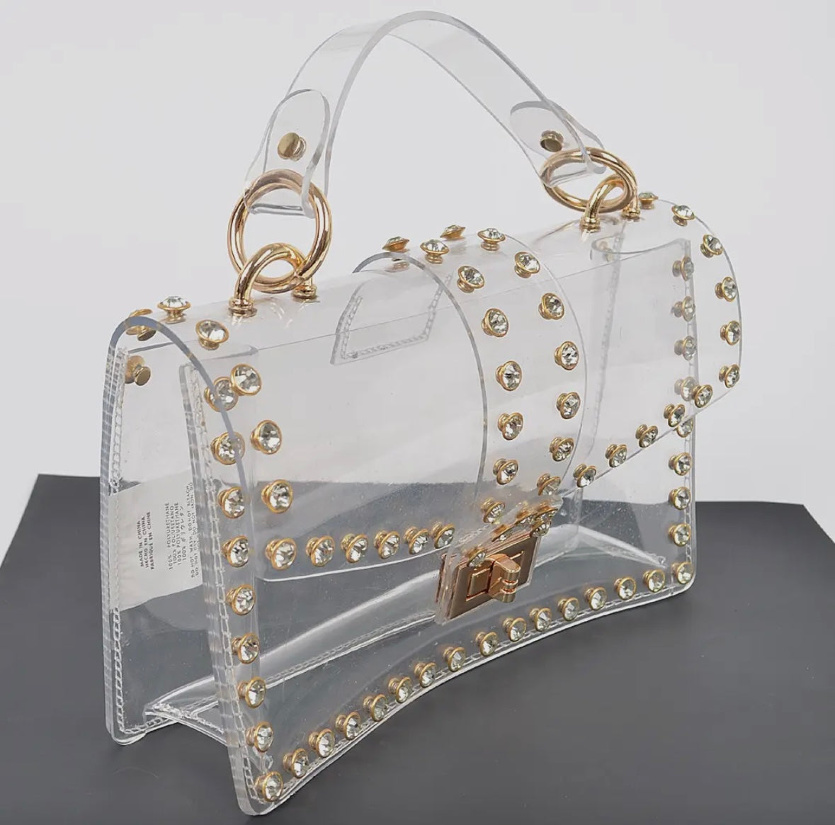 Crystal Clarity Crossbody Purse